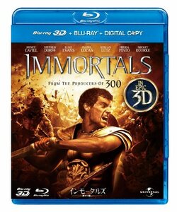 インモータルズ －神々の戦い－　3D&2D(デジタルコピー付) [Blu-ray](中古品)　(shin