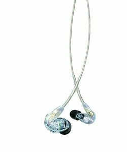 SHURE イヤホン SEシリーズ SE215 カナル型 高遮音性 クリアー SE215-CL-A 【国内正規品】(中古品)　(shin