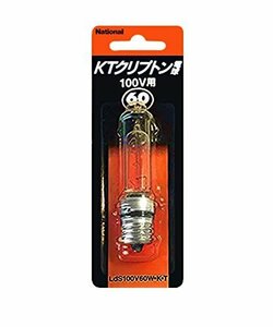 National KTクリプトン電球 100V用60W LDS100V60W・K・T(中古品)　(shin