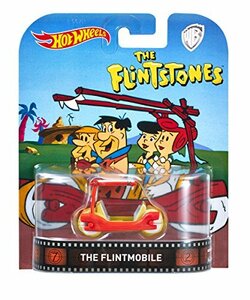 Hot Wheels 1:64 The Flintmobile - The Flintstones(中古品)　(shin