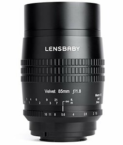 Lensbaby ソフトレンズ Velvet 85 85mm F1.8 ソニーαE用 フルサイズ対応(中古品)　(shin