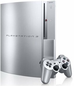 【中古 良品】 PLAYSTATION 3(40GB) サテン・シルバー【メーカー生産終了】　(shin