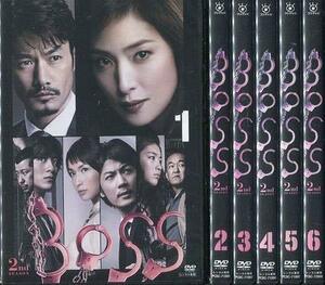 BOSS 2nd SEASON [レンタル落ち] (全6巻) [マーケットプレイスDVDセット商品](中古品)　(shin