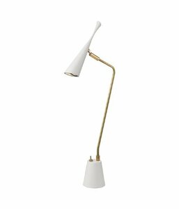 ART WORK STUDIO Gossip-LED desk light WH ゴシップデスクライト ホワイト AW-0376E(中古 未使用品)　(shin