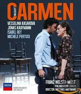 Carmen [Blu-ray] / ビゼー『カルメン』全曲 M.ハルトマン演出 ヴェルザー=メスト&チューリッヒ歌劇場 [Blu-ray] [Imp(中古品)　(shin