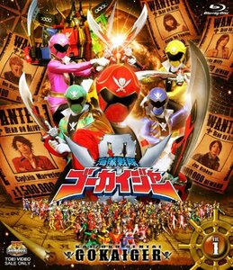 スーパー戦隊シリーズ 海賊戦隊ゴーカイジャー VOL.1【Blu-ray】(中古 未使用品)　(shin