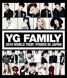 YG FAMILY WORLD TOUR 2014 -POWER- in Japan (Blu-ray Disc2枚組)(中古 未使用品)　(shin