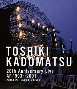 TOSHIKI KADOMATSU 20th Anniversary Live AF-1993~2001 -2001.8.23 東京ビッグサイト西屋外展示場- [Blu-ray](中古 未使用品)　(shin