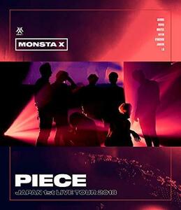 MONSTA X,JAPAN 1st LIVE TOUR 2018“PIECE” [Blu-ray](中古 未使用品)　(shin