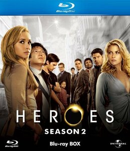 HEROES シーズン2 ブルーレイBOX [Blu-ray](中古品)　(shin