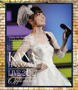 KANA HANAZAWA live 2017“Opportunity”(通常盤)(Blu-ray Disc)(中古品)　(shin