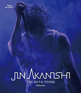 JIN AKANISHI LIVE 2017 in YOYOGI ~Resume~(BRD) [Blu-ray](中古 未使用品)　(shin