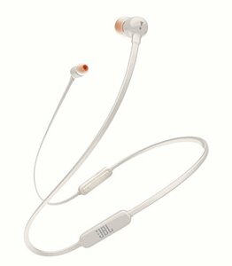 JBL TUNE110BT Bluetooth イヤホン ワイヤレス/マイクリモコン付き/マグネット搭載 ホワイト J