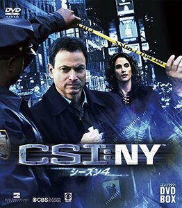 CSI:NY コンパクト DVD‐BOX シーズン4(中古品)　(shin