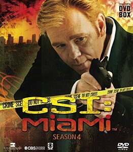 CSI:マイアミ コンパクト DVD‐BOX シーズン4(中古品)　(shin