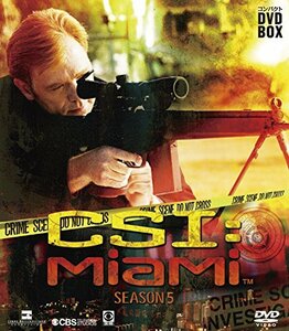 CSI:マイアミ コンパクト DVD‐BOX シーズン5(中古品)　(shin