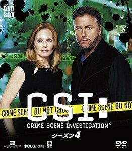 ＣＳＩ：科学捜査班　コンパクト　ＤＶＤ‐ＢＯＸ　シーズン4 [DVD](中古品)　(shin