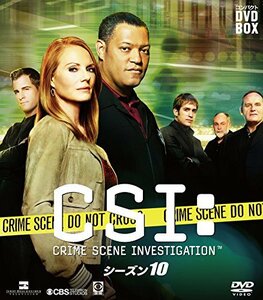 CSI:科学捜査班 コンパクト DVDーBOX シーズン10(中古 未使用品)　(shin