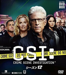 CSI:科学捜査班 コンパクト DVDーBOX シーズン12(中古品)　(shin