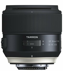 TAMRON 単焦点レンズ SP35mm F1.8 Di VC ニコン用 フルサイズ対応 F012N(中古品)　(shin