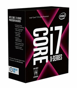 Intel CPU Core i7-7800X 3.5GHz 8.25Mキャッシュ 6コア/12スレッド LGA2066 BX80673　(shin