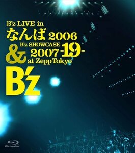 B’z LIVE in なんば 2006 & B’z SHOWCASE 2007-19-at Zepp Tokyo(Blu-ray Disc)(中古 未使用品)　(shin