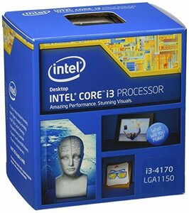 Intel CPU Core i3-4170 3.70GHz 3Mキャッシュ LGA1150 BX80646I34170 【BOX】　(shin