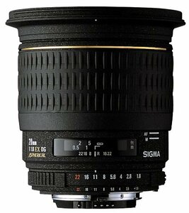 SIGMA 単焦点広角レンズ 20mm F1.8 EX DG ASPHERICAL RF シグマ用 フルサイズ対応(中古品)　(shin