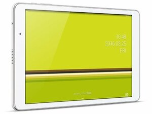 HUAWEI(ファーウェイ) Qua tab 02 16GB パウダーホワイト HWT31 au　(shin