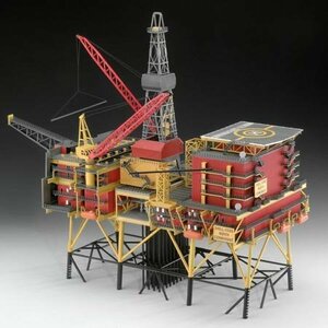 ドイツレベル 1/200 Oilrig 海底油田 プラモデル(中古 未使用品)　(shin