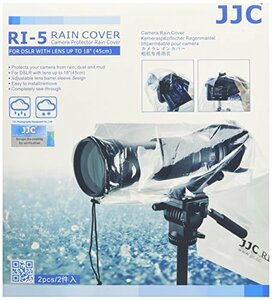 【新品】 JJC カメラレインカバー RI-5 2枚入り JJC-RI-5　(shin
