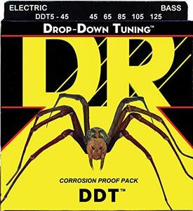 DR ベース弦 5弦 DROP-DOWN TUNING ステンレス .045-.125 DDT5-45(中古品)　(shin