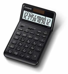  Casio stylish calculator black 12 column Just type JF-S200-BK-N( secondhand goods ) (shin