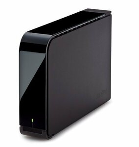 BUFFALO 外付けハードディスク 2TB HD-LS2.0TU2J(中古品)　(shin