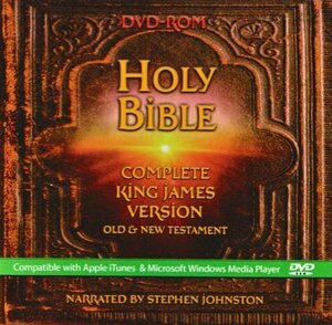 Holy Bible-Kjv-Dvd Rom-Not Dvd(中古品)　(shin