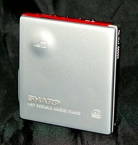 【中古 良品】 SHARP　シャープ　MD-DS8-R レッド　ポータブルMDプレーヤー　MDLP対応　(shin