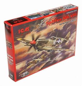 ICM 1/48 アメリカ軍 スピットファイア Mk.VIII プラモデル 48065(中古品)　(shin