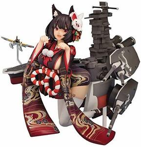 アズールレーン 山城改 1/7スケール PVC製 塗装済み 完成品 フィギュア(中古品)　(shin