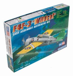 Hobbyboss 1:72 - F4f-3 Wildcat(中古 未使用品)　(shin