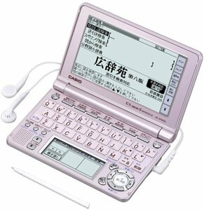 CASIO Ex-word 電子辞書 XD-SF6200PK スウィートピンク 音声対応 100コンテンツ 多辞書総合モデル 5.3型液　(shin