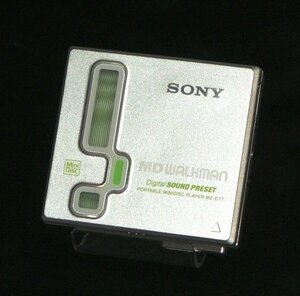 【中古品】SONY　ソニー　MZ-E77　ポータブルMDプレーヤー　MDLP非対応　（MD再生専用　(shin