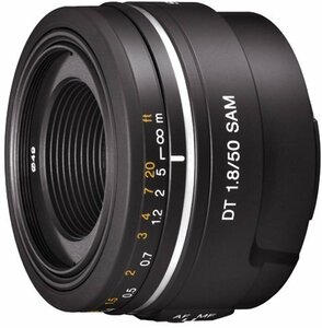 ソニー SONY 単焦点レンズ DT 50mm F1.8 SAM APS-C対応(未使用の新古品)　(shin