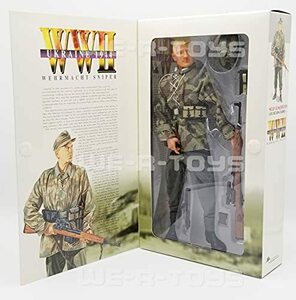 WWII Ukraine 1944 Wehrmacht German Germany Sniper 1:6 Action Figure Authentic Uniform 1999 Discontinued(中古品)　(shin