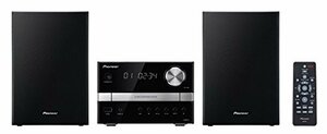 【中古 良品】 Pioneer CDミニコンポーネントシステム ブラック X-EM12　(shin