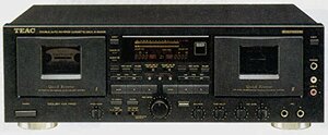 【中古品】 TEAC ティアック W-6000R ダブルカセットデッキ　(shin