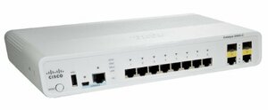 Cisco Catalyst 2960C-8PC-L Switch(中古品)　(shin