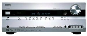 【中古 良品】 ONKYO AVセンター 185W×7ch シルバー TX-SA605(S)　(shin