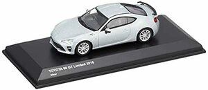 京商オリジナル 1/64 トヨタ 86 GT Limited 2016 シルバー 完成品(中古品)　(shin