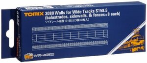 TOMIX Nゲージ ワイドレール用 壁S158.5 3種×8枚入 3089 鉄道模型用品(中古品)　(shin