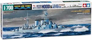 タミヤ 1/700 ウォーターラインシリーズ No.806 イギリス海軍 巡洋戦艦 フッド・E級駆逐艦 北大西洋追撃作